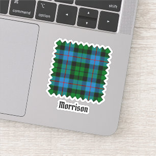 Clan Morrison Chasse Tartan Sticker