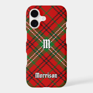 Clan Morrison Coque Tartan Rouge coque iphone Mate