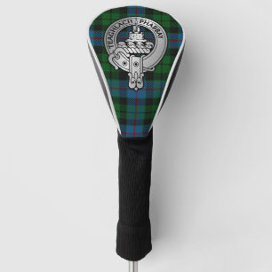 Clan Morrison Crest & Hunting Tartan Golf Head Cov Golf Head Cover