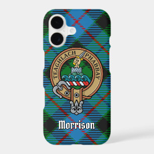 Clan Morrison Crest sur la chasse Tartan