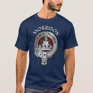 Clan Morrison Crest & Tartan T-Shirt