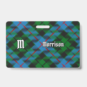 Clan Morrison Hunting Tartan Badge