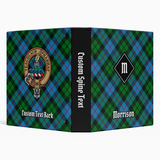 Clan Morrison Hunting Tartan Binder (Background)