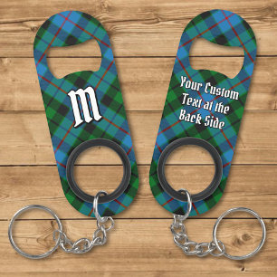 Clan Morrison Hunting Tartan Keychain Bottle Opener