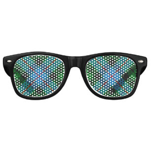 Clan Morrison Hunting Tartan Retro Sunglasses