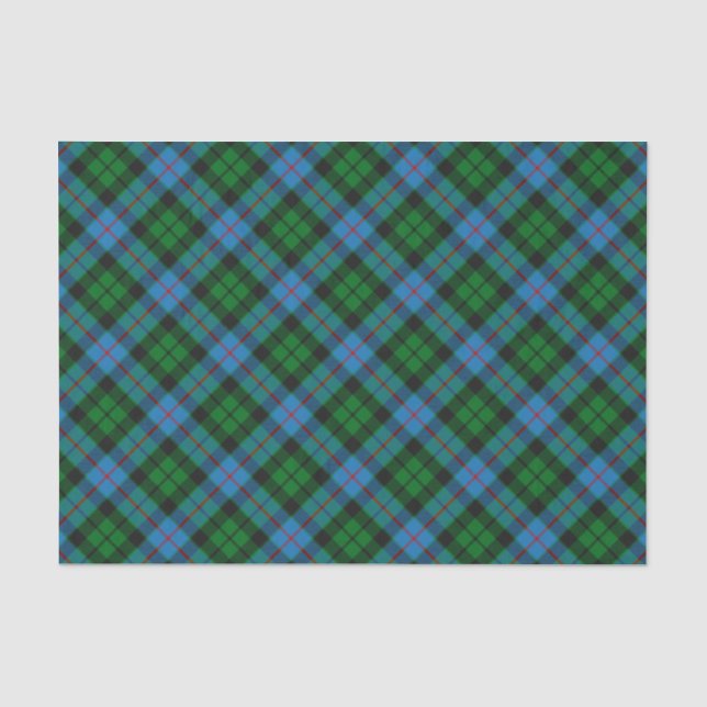 Clan Morrison Hunting Tartan Tissue Paper (Front)