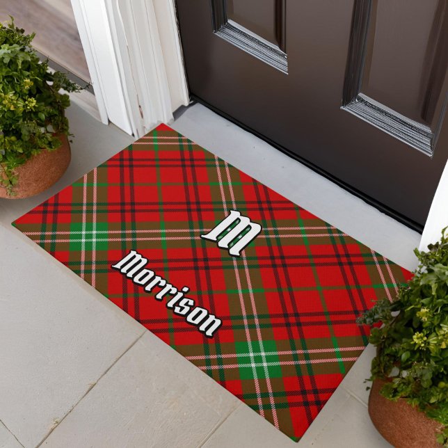Clan Morrison Red Tartan Doormat (Creator Uploaded)