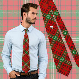 Clan Morrison Red Tartan Neck Tie