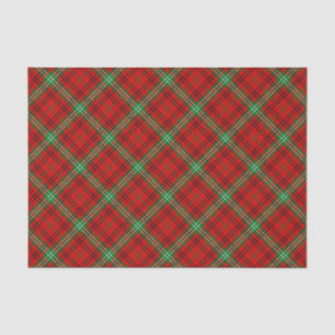 Clan Morrison Red Tartan Tissue Paper