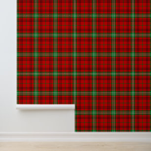 Clan Morrison Red Tartan Wallpaper