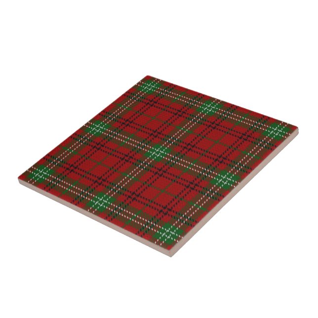 Clan Morrison Scottish Expressions Tartan Tile (Side)