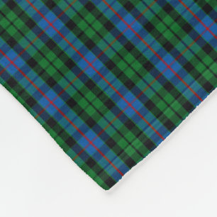 Clan Morrison Tartan Fleece Blanket
