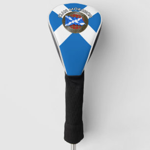 Clan Morrison Tartan Knot & Flag Golf Head Cover