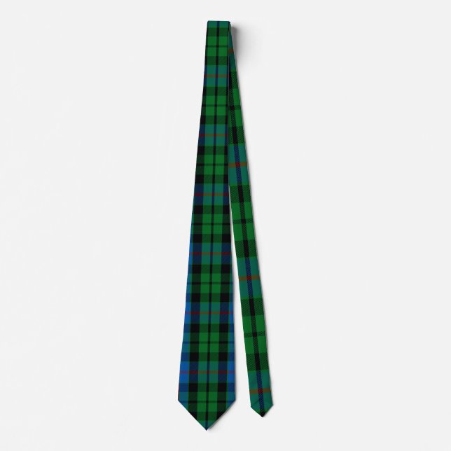 Clan Morrison Tartan Tie (Front)