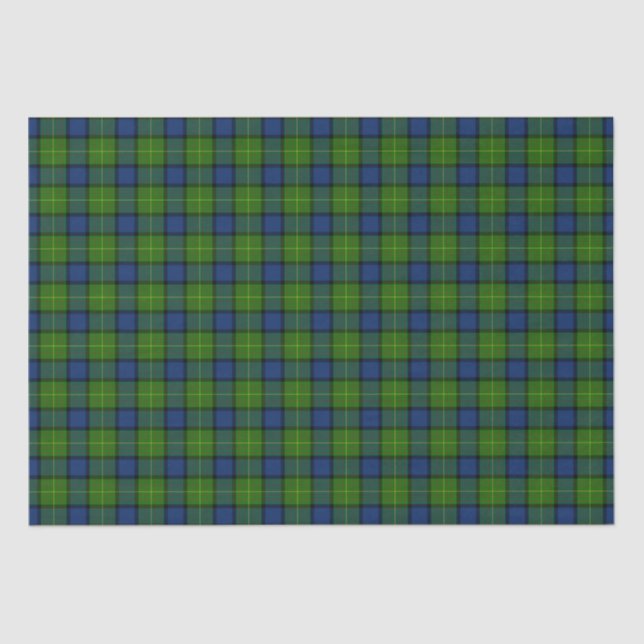 Clan Muir More Tartan Plaid Tissue Paper (Front)