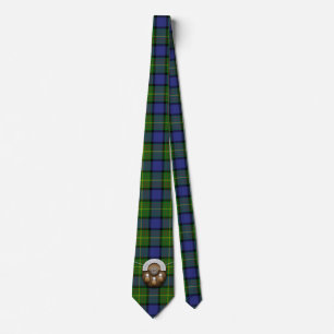 Clan Muir Tartan And Sporran Tie