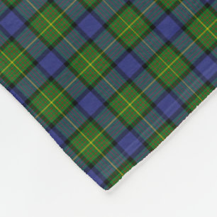 Clan Muir Tartan Fleece Blanket