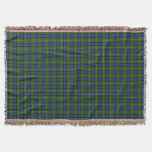 Clan Muir Tartan Throw Blanket