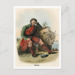 Clan Munro Postcard
