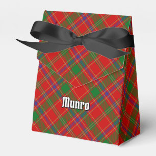 Clan Munro Tartan Favor Box