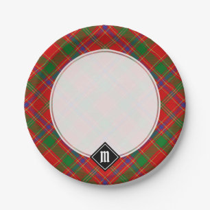 Clan Munro Tartan Paper Plate