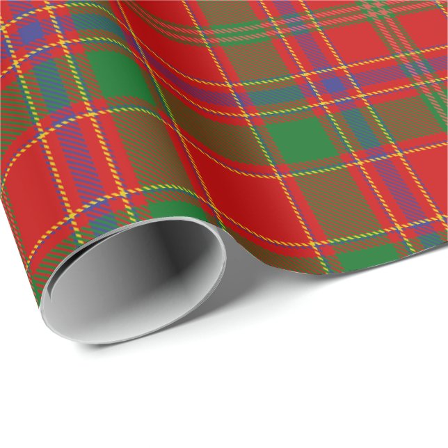 Clan Munro Tartan Wrapping Paper (Roll Corner)