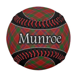 Clan Munroe Munro Scottish Dream Tartan Baseball