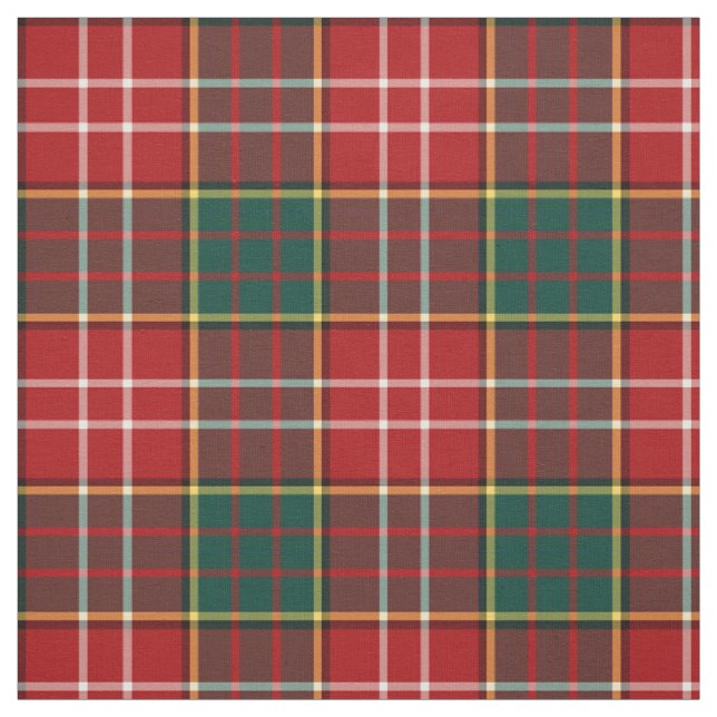 Clan Ogilvie Tartan Fabric (Swatch)
