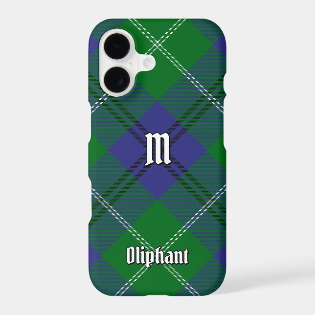 Clan Oliphant Tartan Coque-Mate coque iphone (Verso)