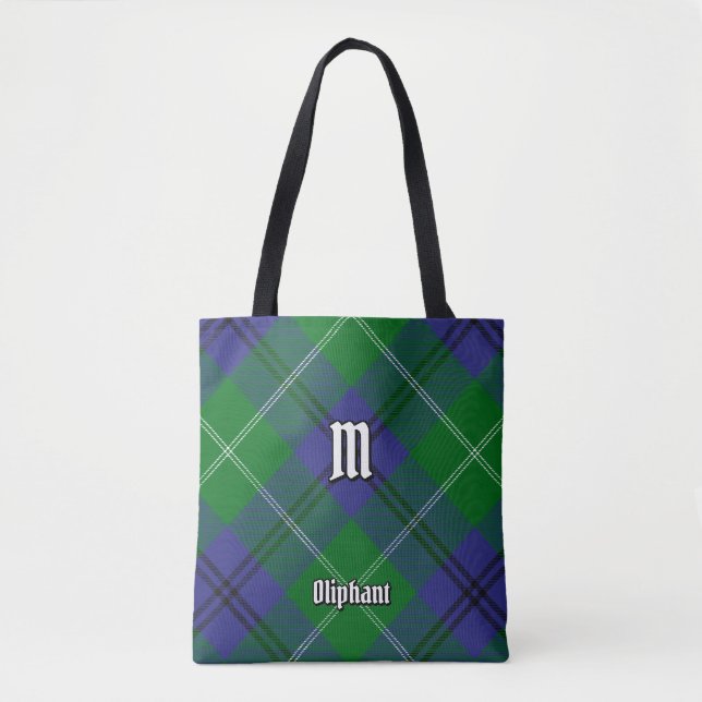 Clan Oliphant Tartan Tote Bag (Front)