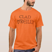 CLAN O'REILLY Nom T-shirt Réunion de marque