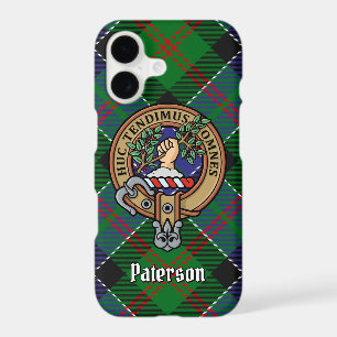 Clan Paterson Crest sur Tartan