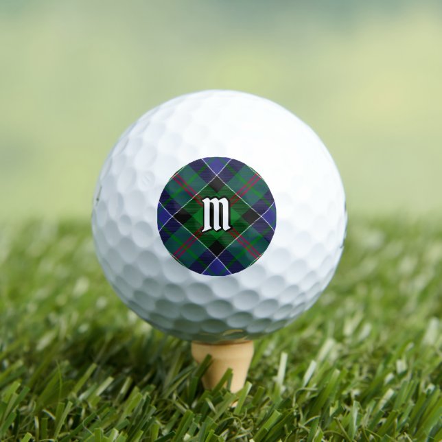 Clan Paterson Tartan Golf Balls (Insitu Tee)