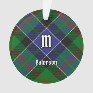 Clan Paterson Tartan Ornament