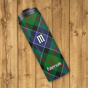 Clan Paterson Tartan Thermal Tumbler
