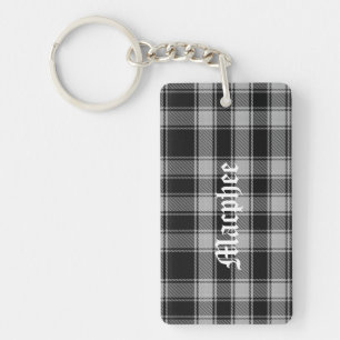 Clan personnalisé Macphee Tartan Plaid Porte - clé