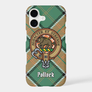 Clan Pollock Crest Coque-Mate coque iphone