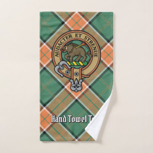 Clan Pollock Crest sur Tartan