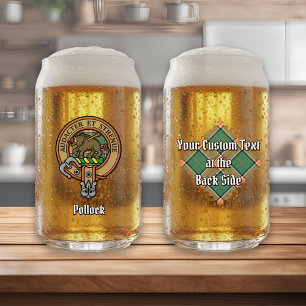 Clan Pollock Crest sur Tartan