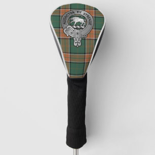 Clan Pollock Crest & Tartan Golf Head Cover