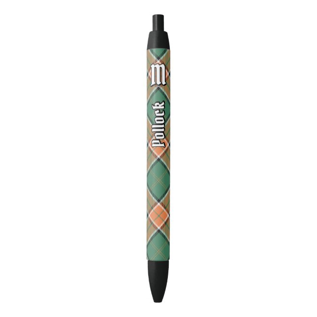 Clan Pollock Stylo D'Encre Tartan (devant Vertical)