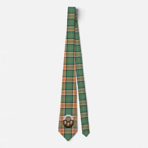 Clan Pollock Tartan And Sporran Tie