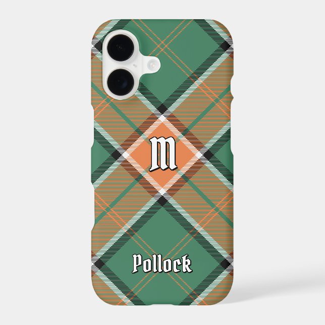 Clan Pollock Tartan Case-Mate iPhone Case (Back)