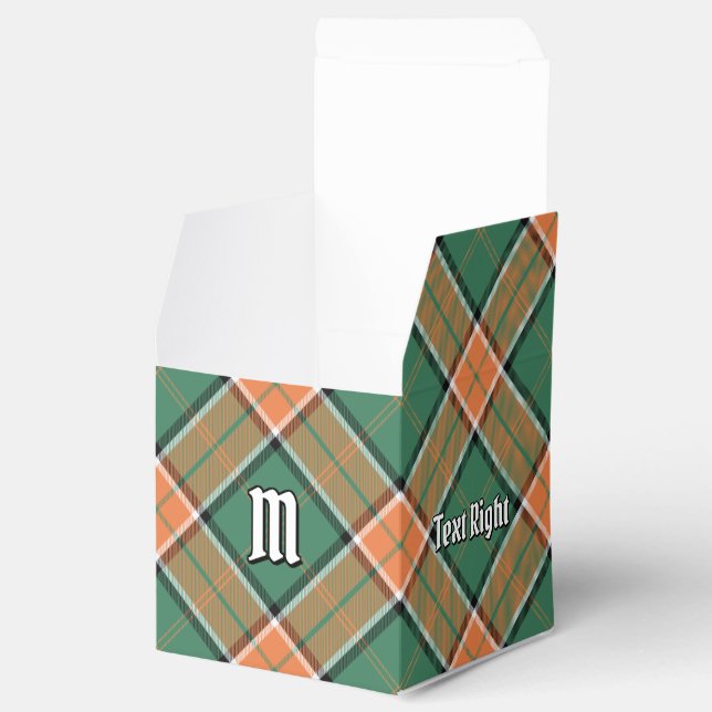 Clan Pollock Tartan Favour Box (Opened)