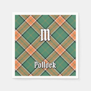 Clan Pollock Tartan Napkins