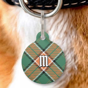 Clan Pollock Tartan Pet ID Tag