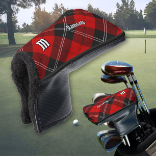 Clan Ramsay Red Tartan Golf Head Cover
