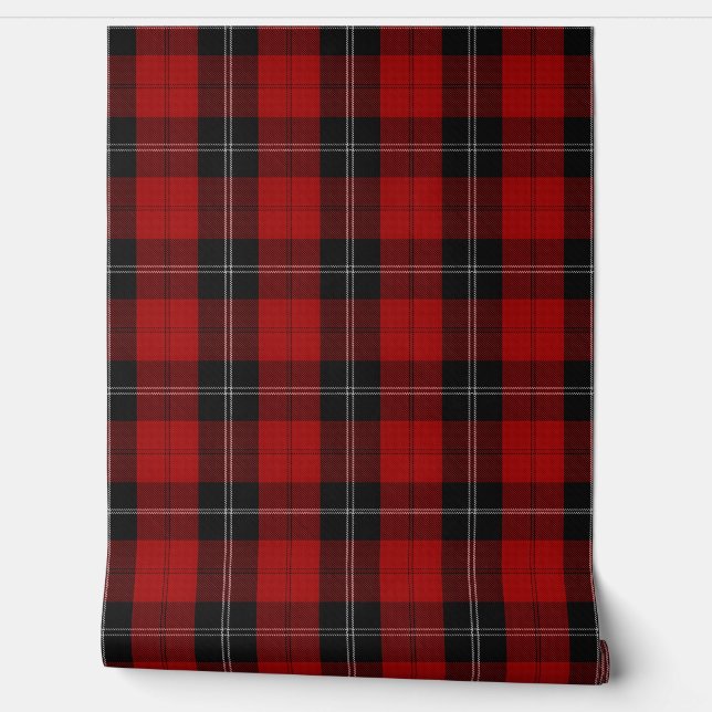 Clan Ramsay Tartan Wallpaper (Unrolling)