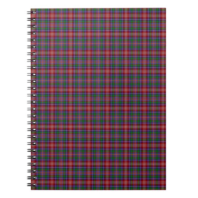 Clan Ritchie Tartan Notebook (Front)