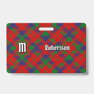 Clan Robertson Tartan Badge